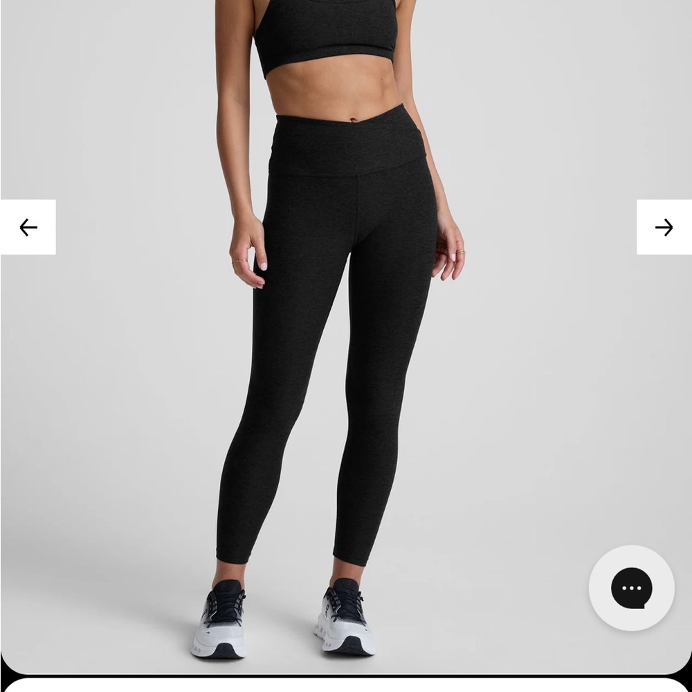 Beyond Yoga Set! Spacedye At Your Leisure High Waisted Midi Legging & Bra